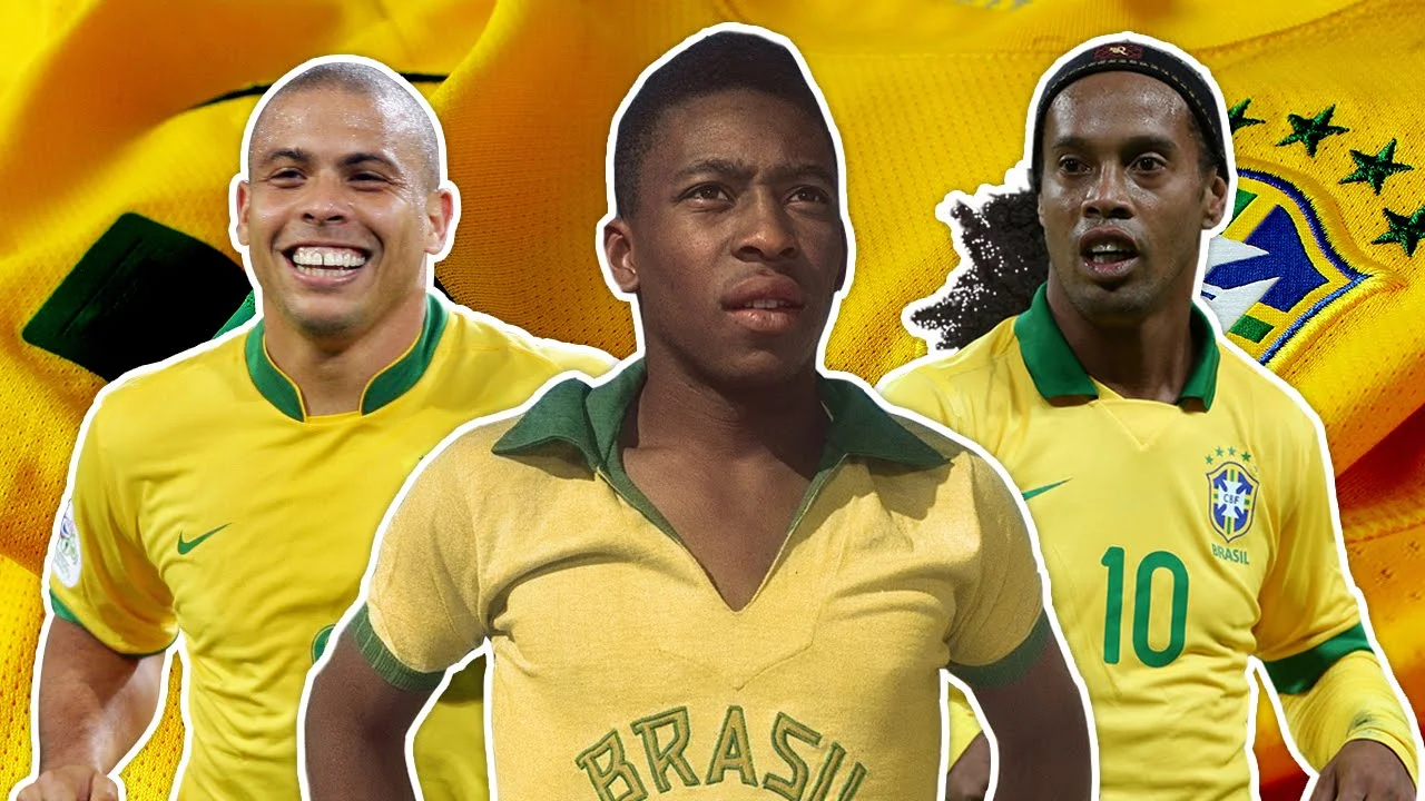 As maiores atuações da Seleção Brasileira em Copas