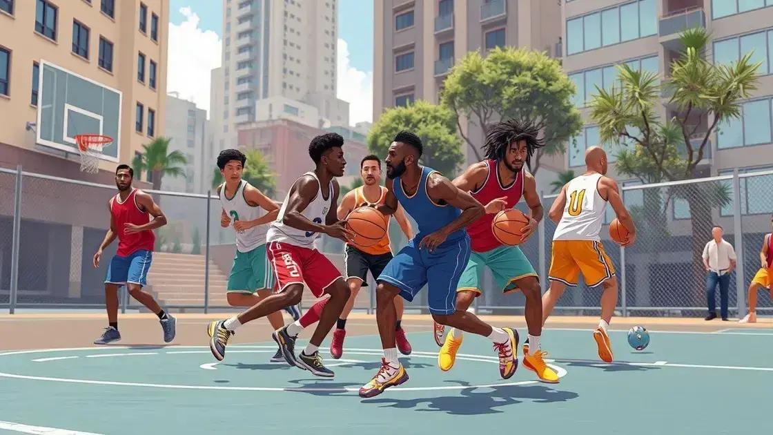 Perfil dos atletas de basquete 3x3