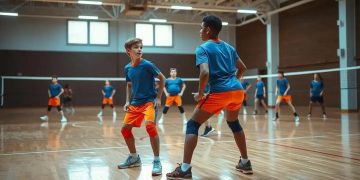 Posicionamento tático no voleibol de base para jovens atletas