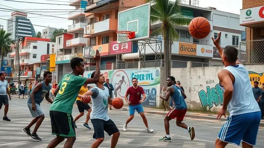 Cidades brasileiras com uma forte cena de basquete de rua