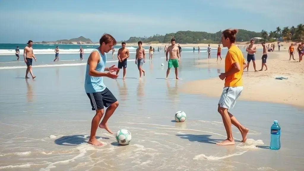 Dicas para jogar futevôlei com segurança