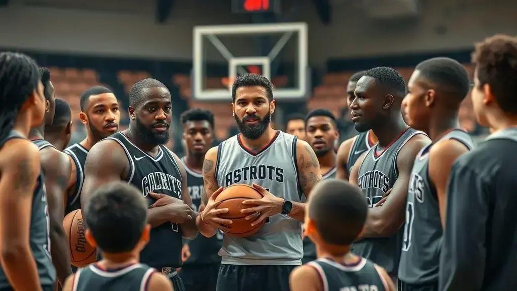 As lições de vida dos jogadores de basquete conhecidos