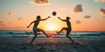 Aprenda estratégias profissionais para evoluir no futevôlei