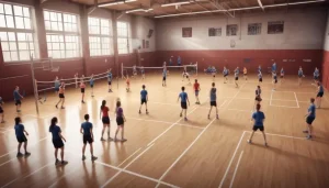 Vôlei de quadra no Brasil: formando jovens atletas