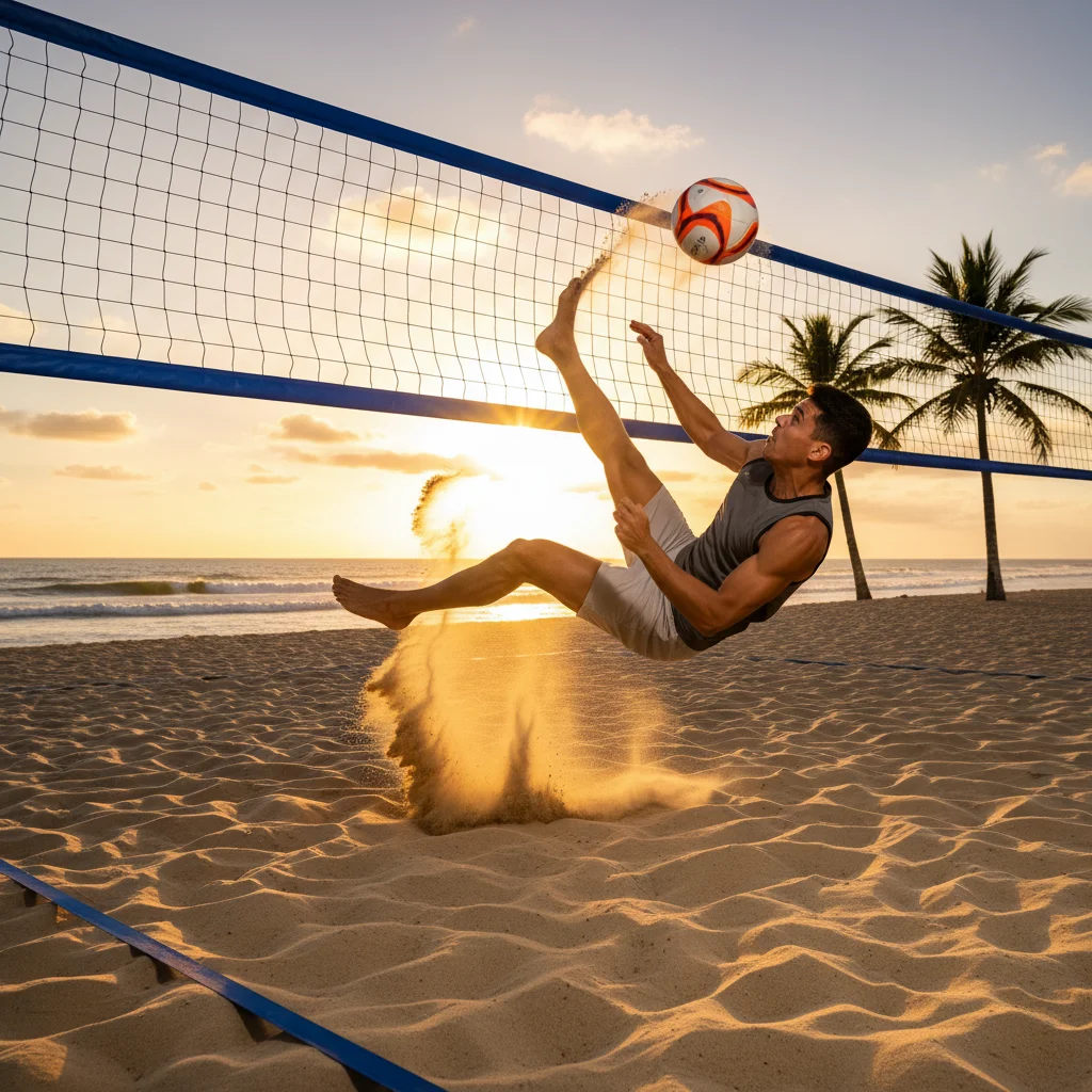 Master Footvolley: Sharpen Your Reflexes by 30% with Dynamic Reaction Drills