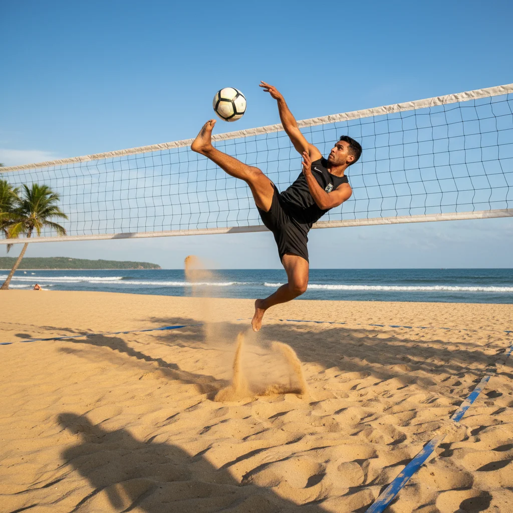 Mastering Footvolley Serve Accuracy: Drills for a 15% Boost in 3 Months
