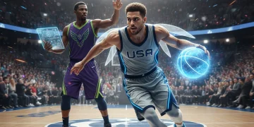 Evolution of Play: US Basketball Guards Innovating Strategies 2026 Dynamic US basketball guards showcasing innovative playmaking and strategic vision on court in 2026.